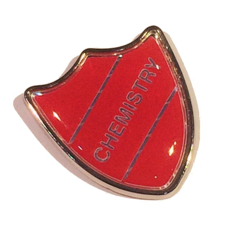 CHEMISTRY shield badge